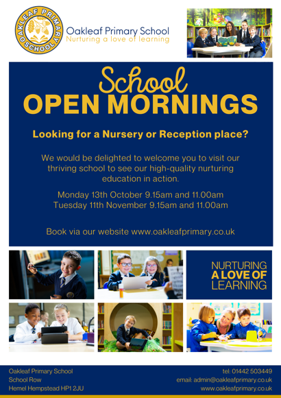 Open Mornings (2)